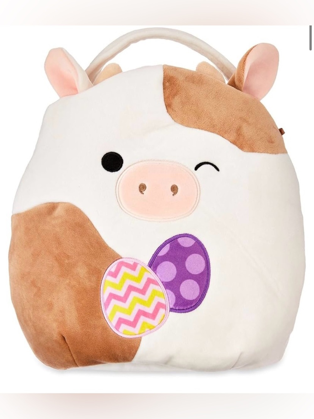 Squishmallow Ronnie Cow Easter Egg
Basket KellyToy Plush  12”